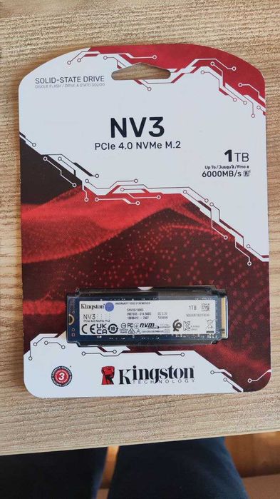 SSD M.2 2280 1TB Kingston (SNV3S/1000G)