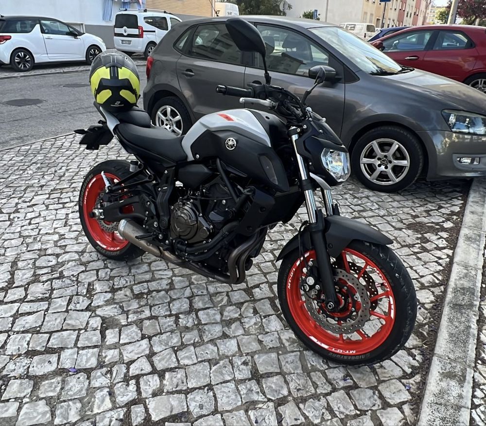 Yamaha Mt 07 8mil km