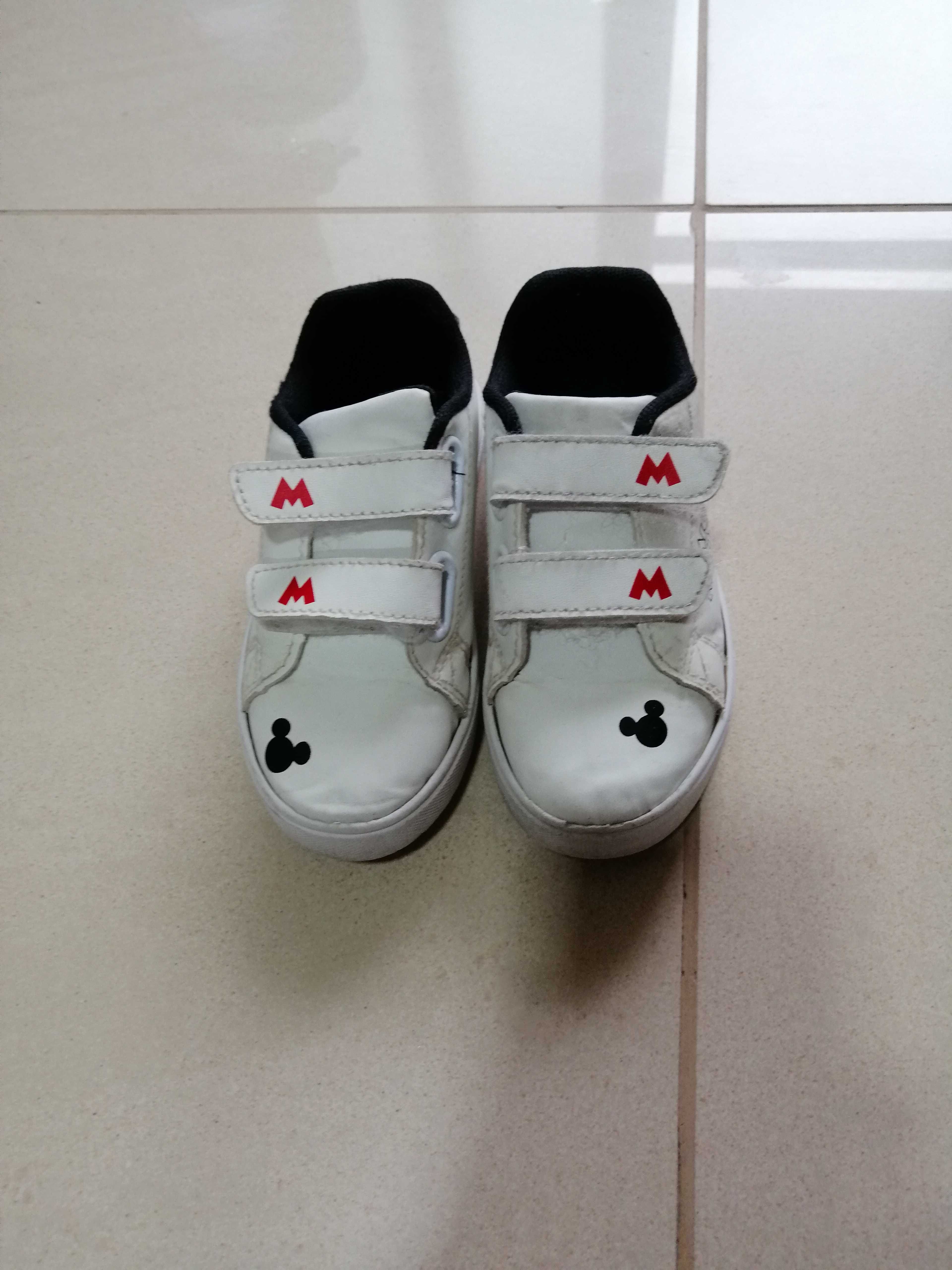 Sapatilhas do Mickey, tamanho 27