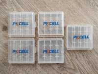 Пластикові коробки бокси 5шт PKCELL для акумуляторів батарейок AA AAA