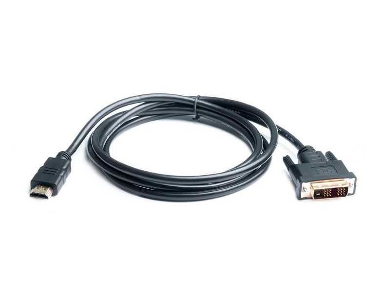 Кабель мультимедийный HDMI to DVI 1.8m REAL-ELk