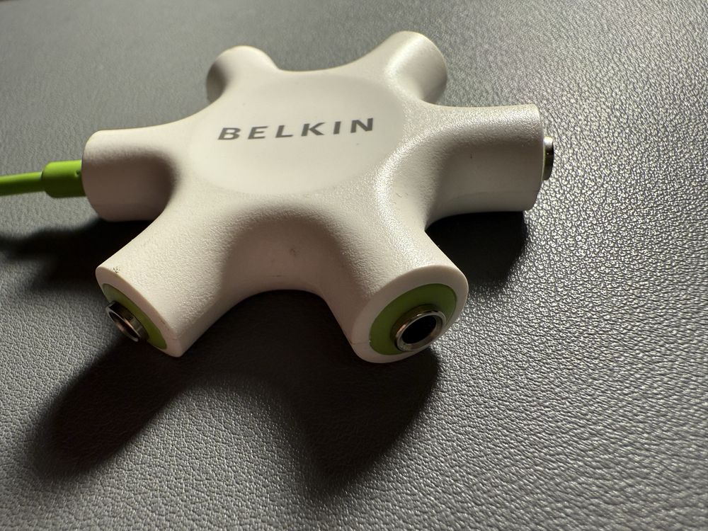 Belkin RockStar 5 x 3,5mm jack audio spliter. Rozgałęźnik audio