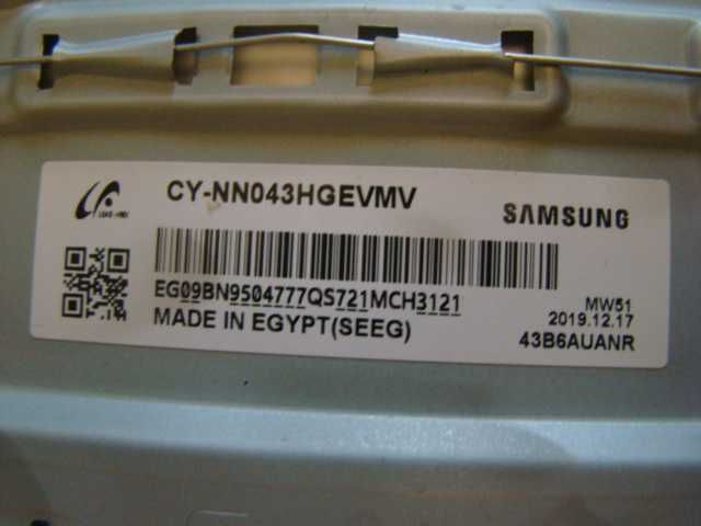 Zasilacz Samsung UE43RU7102K , L43E7_RSM