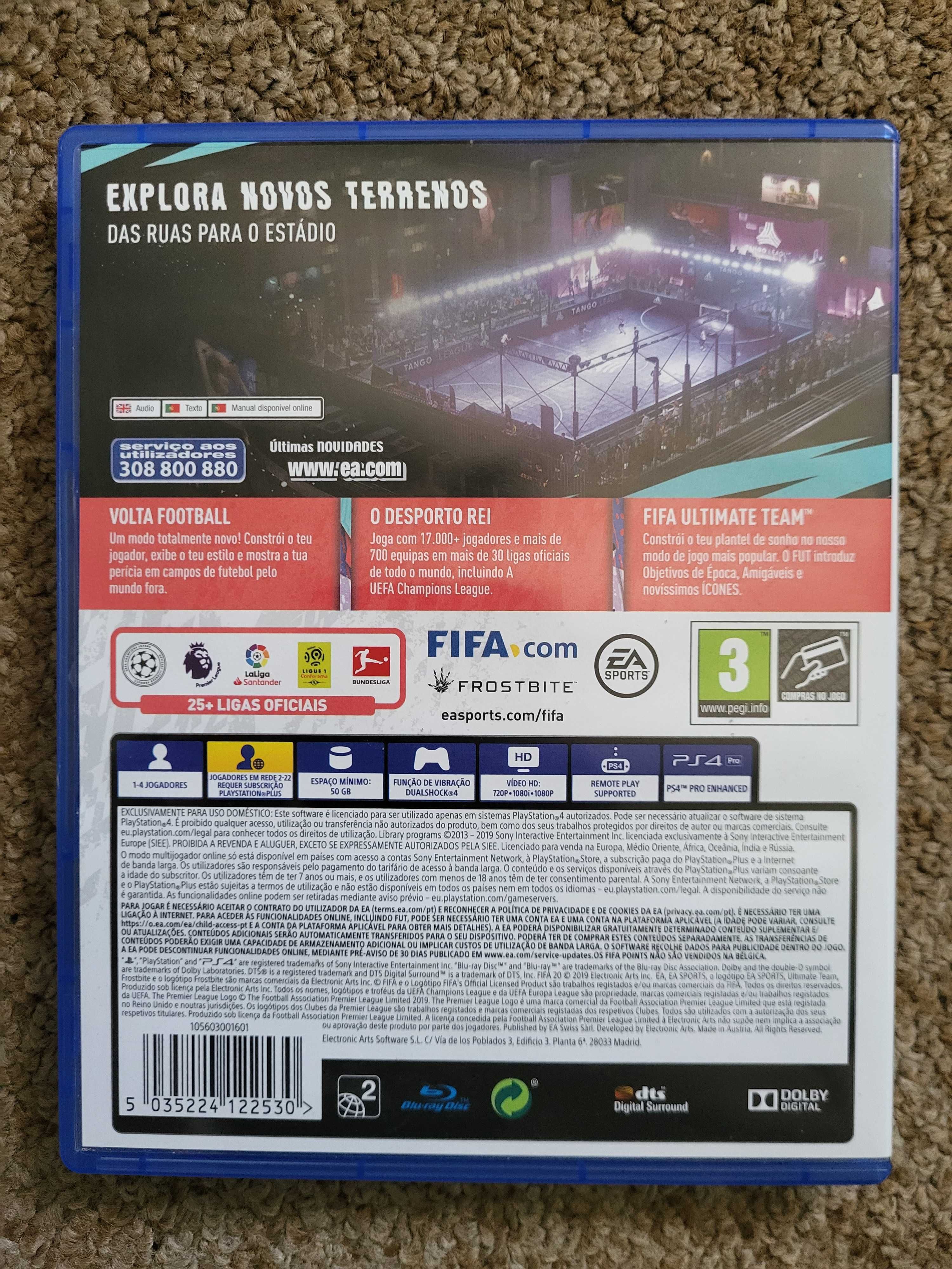 Jogo PS4 FIFA 20
