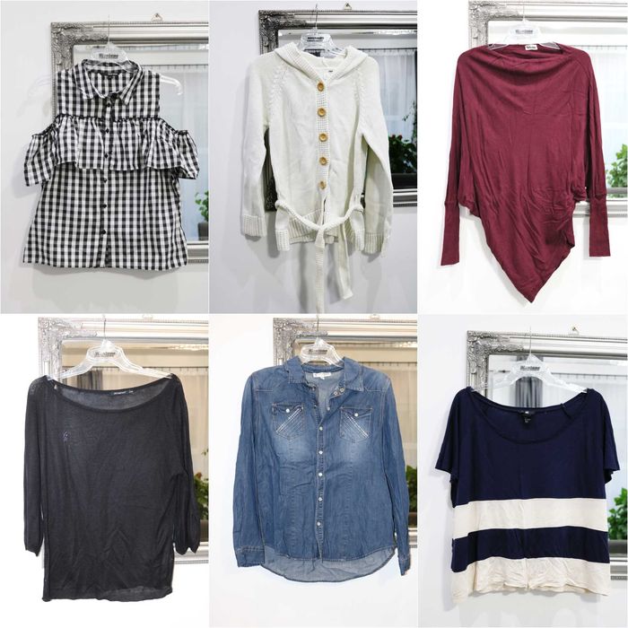 2 Mega paka ciuchów zestaw ubrań 35 szt rozmiar 38/40 M/L nowe używane