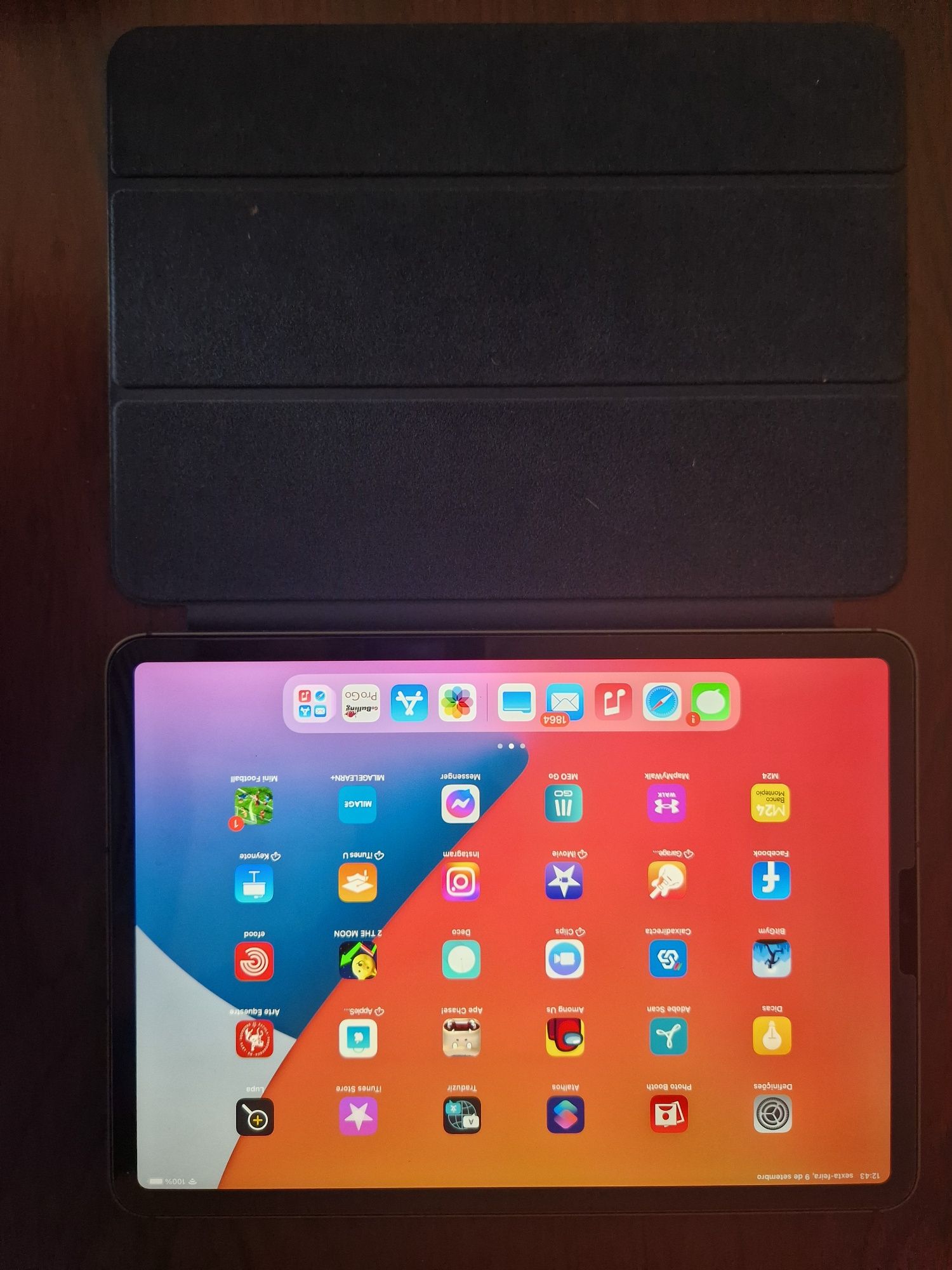 Ipad pro 11" 5G 256gb M1 fatura de 2022 com 3 anos garantia..