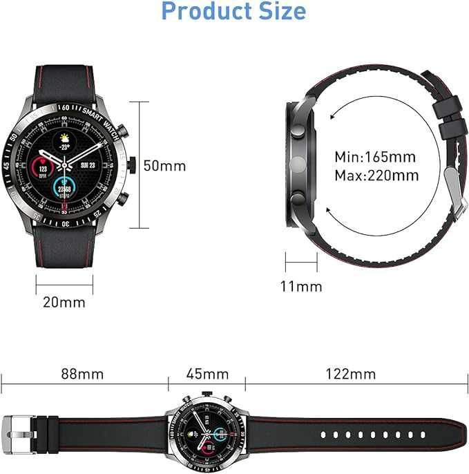 Smartwatch 1,32-calowy Opaska fitness IP67 KROKOMIERZ. ! NIEKOMPLETNY