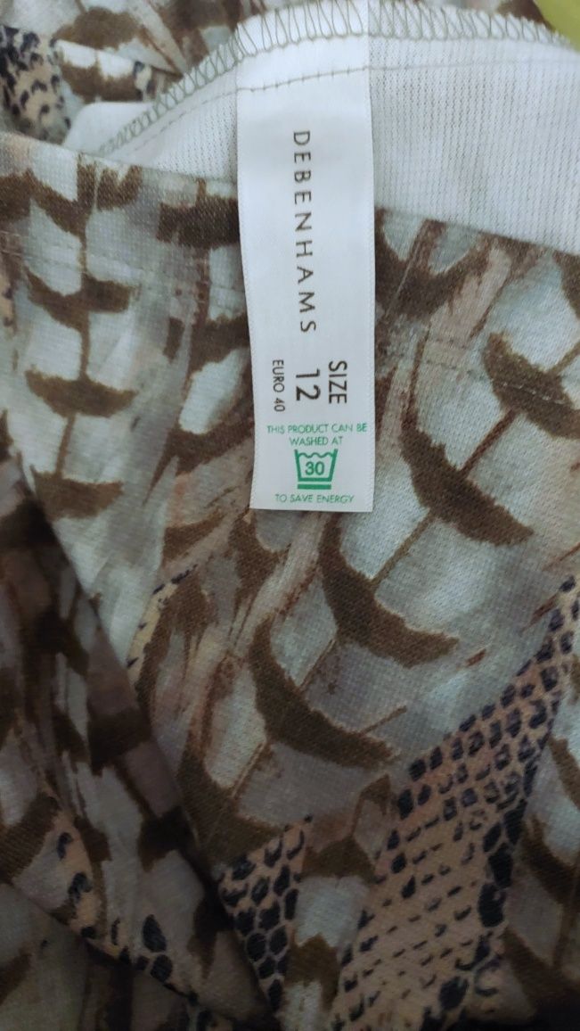 Spódnica mini wysoki stan L/40/12 Dobenhams