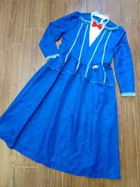 Карнавальный костюм няни Мери Поппинс, викторианское платье