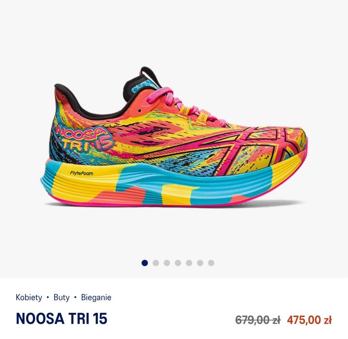 Buty damskie Asics Noosa Tri 15 r.41,5