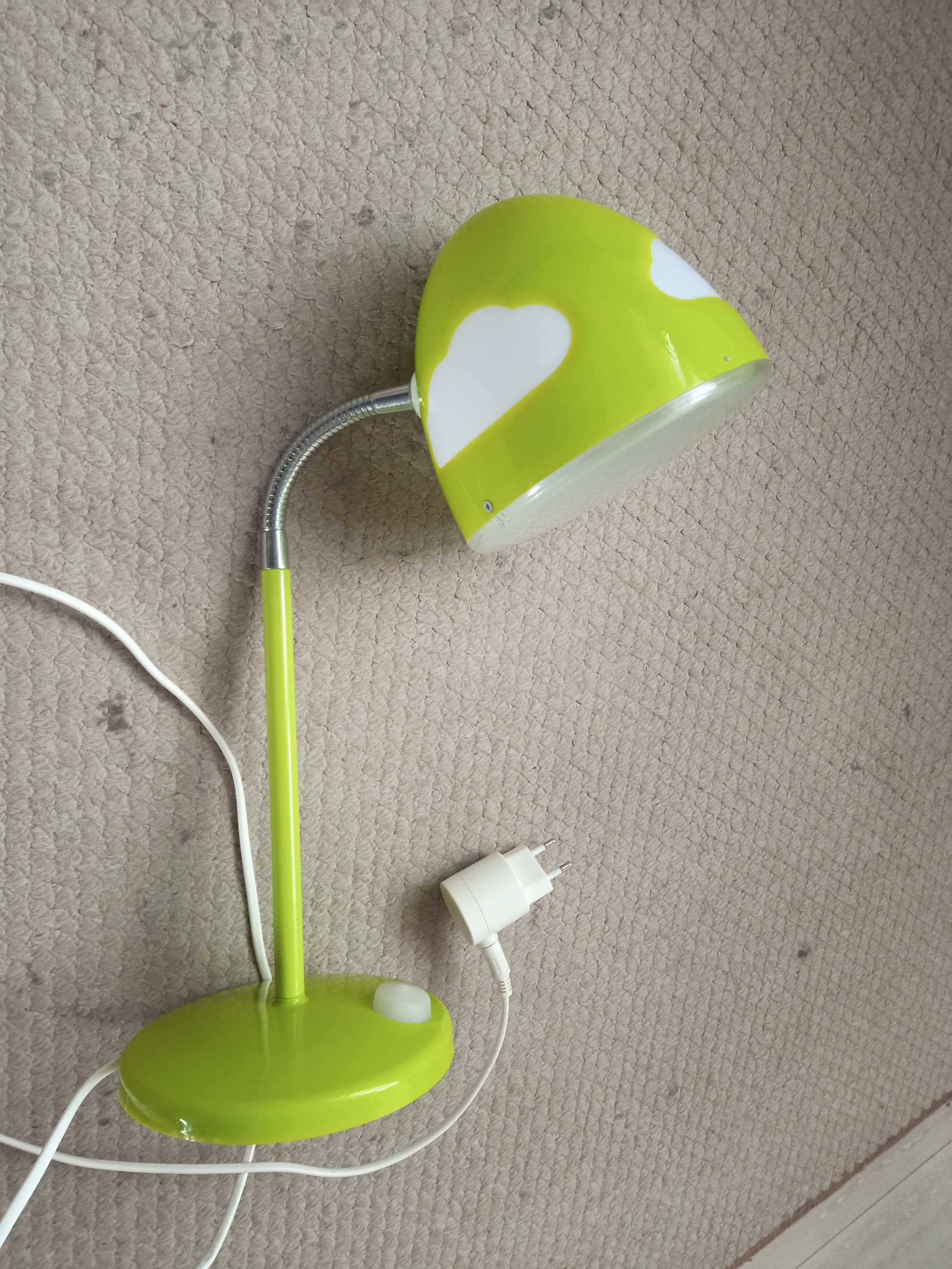Lampka Ikea Skojig stojąca, zielona
