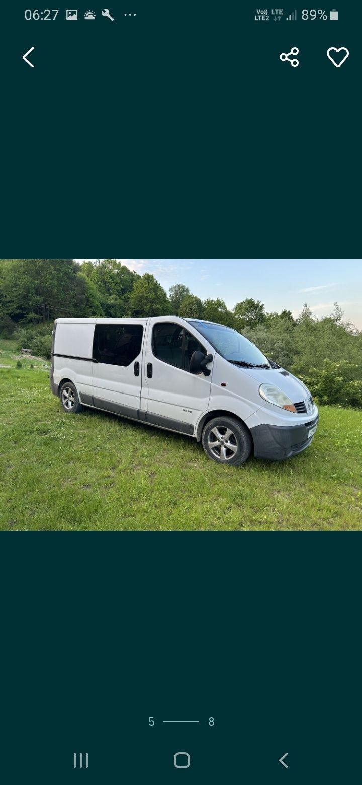 Trafic 2.0 dci 115 brygadówka vivaro