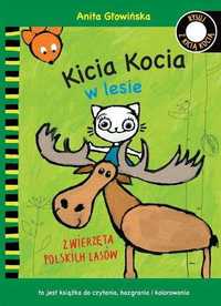 Kicia Kocia w lesie Kolorowanka nowa