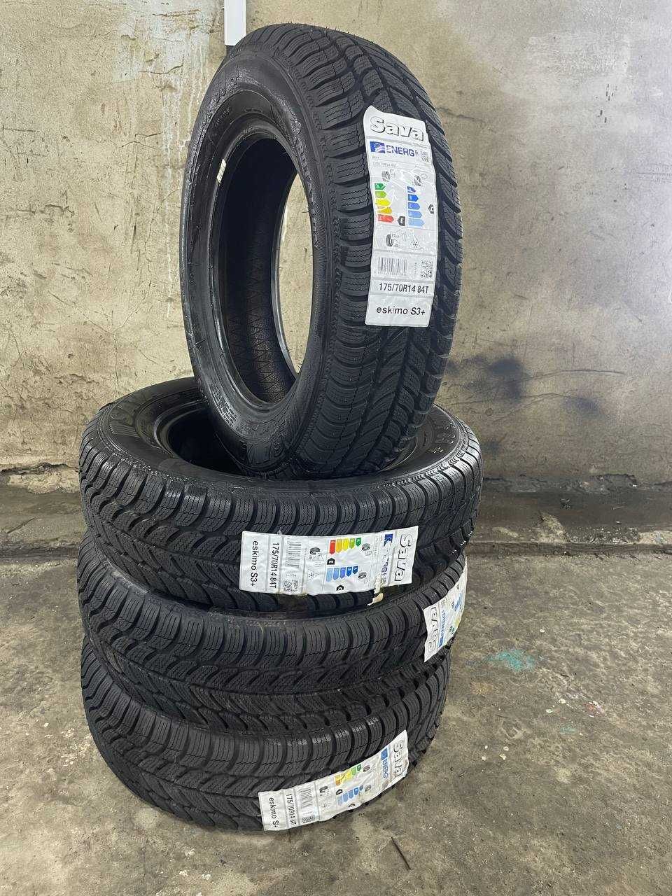 Шины Sava Eskimo S3+ 175/70 R14 84T Новые 4шт Комплект Зима