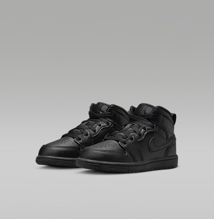 Nike Jordan 1 Mid Triple Black 35 Czarne Air