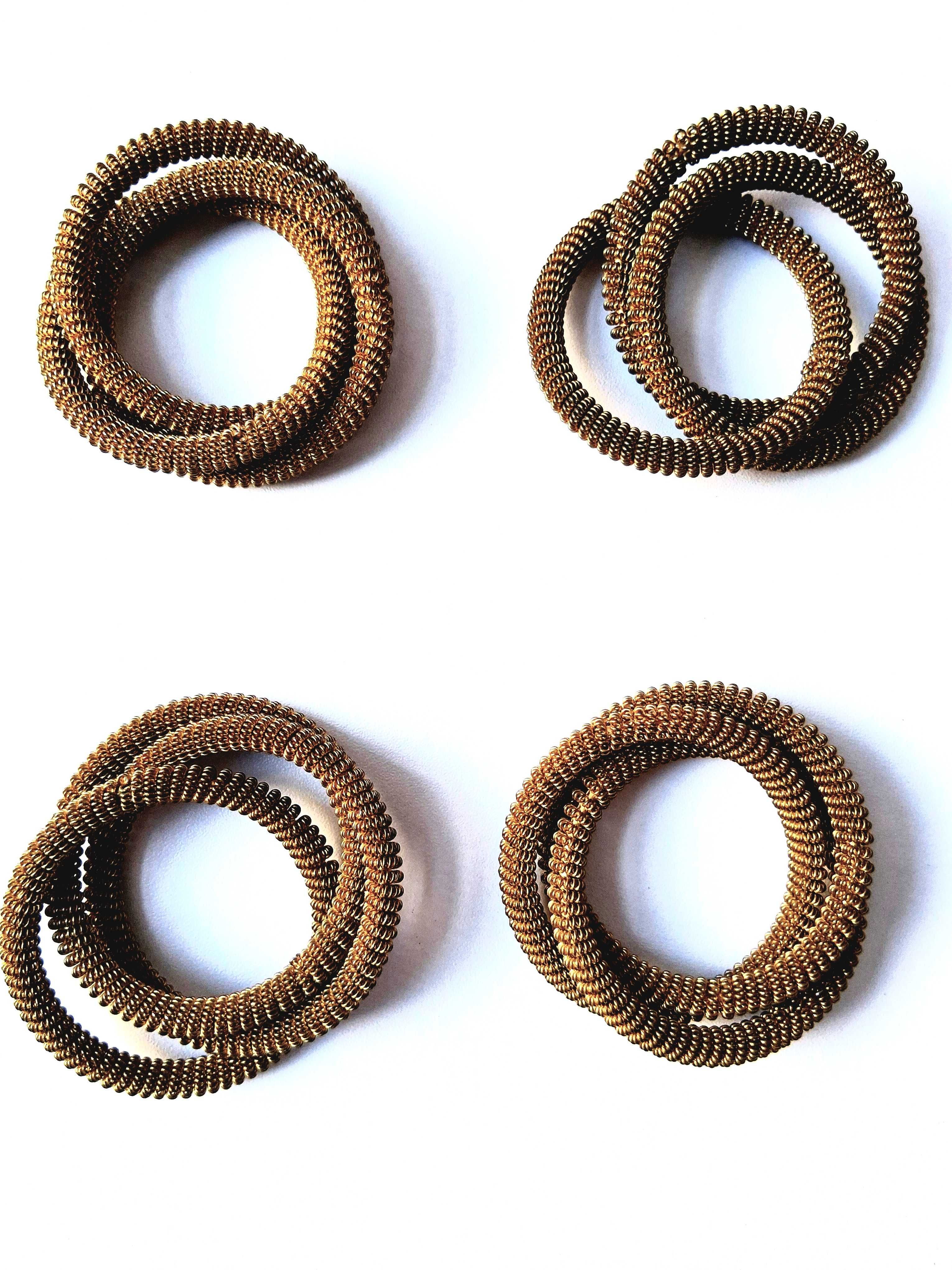 Argolas em metal para guardanapos
