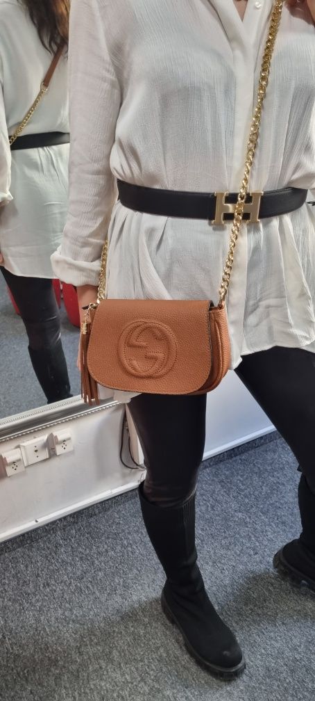 Torebka brązowa Gucci