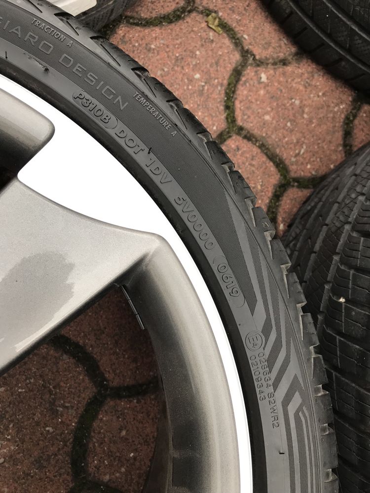 Koła Audi Rotor 20 cali felgi a6 S-Line opony zima komplet 5x112