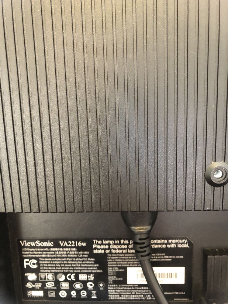 Monitor ViewSonic VA2216