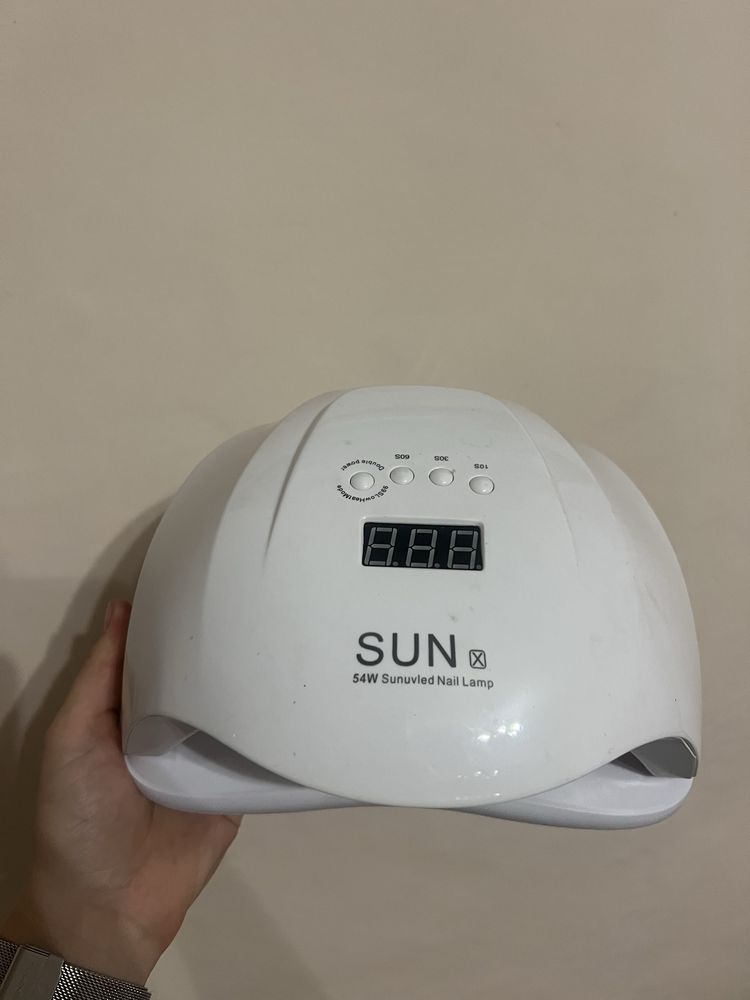 Лампа для манікюру / Sun 54 W / лампа для гель лаку
