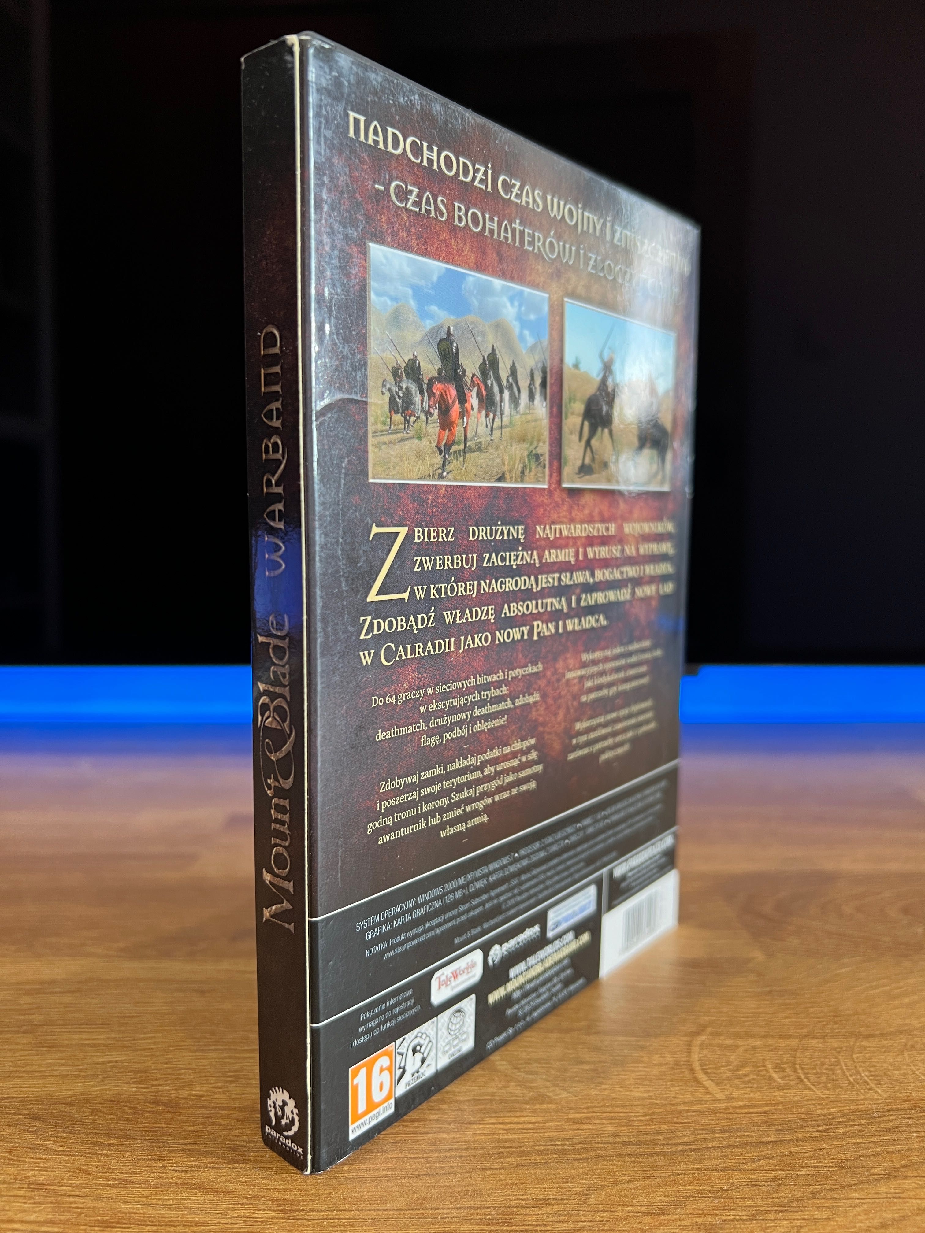 Mount & Blade Warband (PC PL 2010) kompletne premierowe wydanie