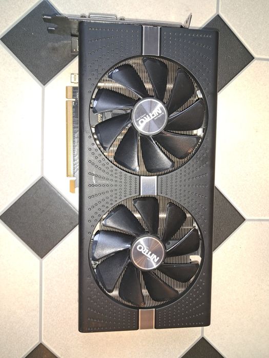 Видеокарта Sapphire Nitro+ RX 570 4GB после майнинга (описание!)