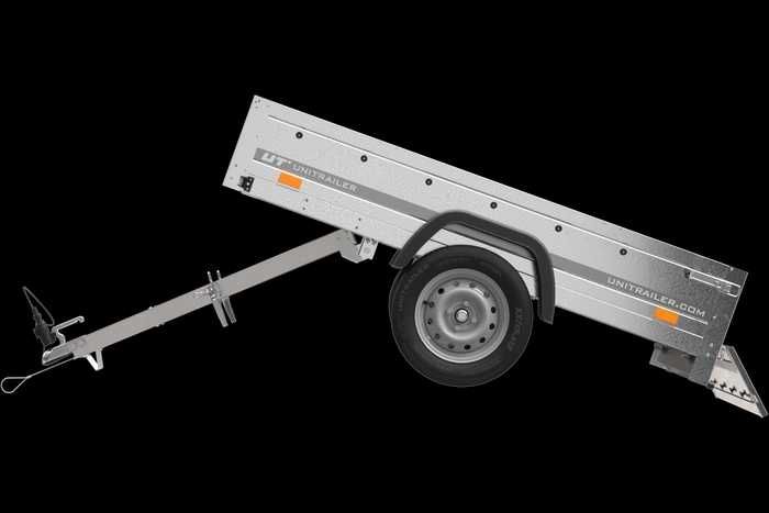 Przyczepka samochodowa 200x125 UNITRAILER GARDEN 201 KIPP