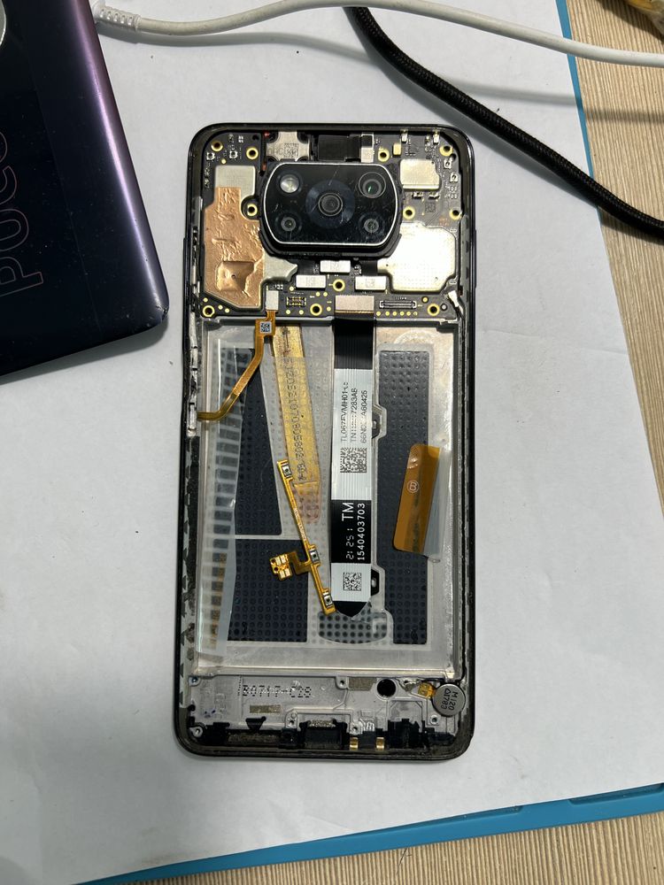 Poco X3 pro модуль камер, камера селфи.