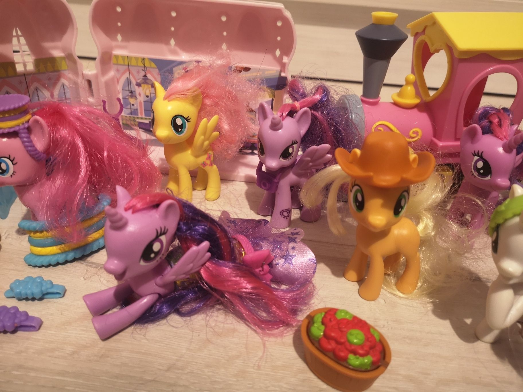 My Little Pony duży zestaw + gratisy