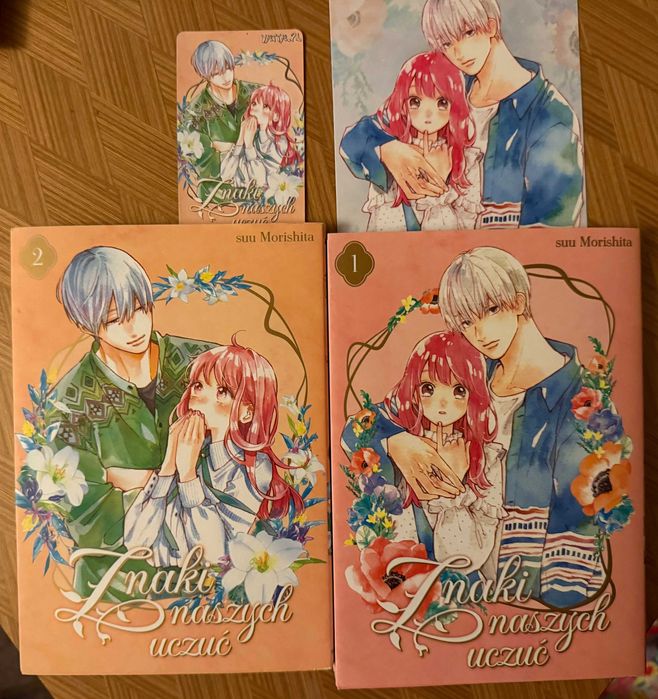 Znaki naszych uczuć tom 1 i 2 karta festiwalowa i dodatki