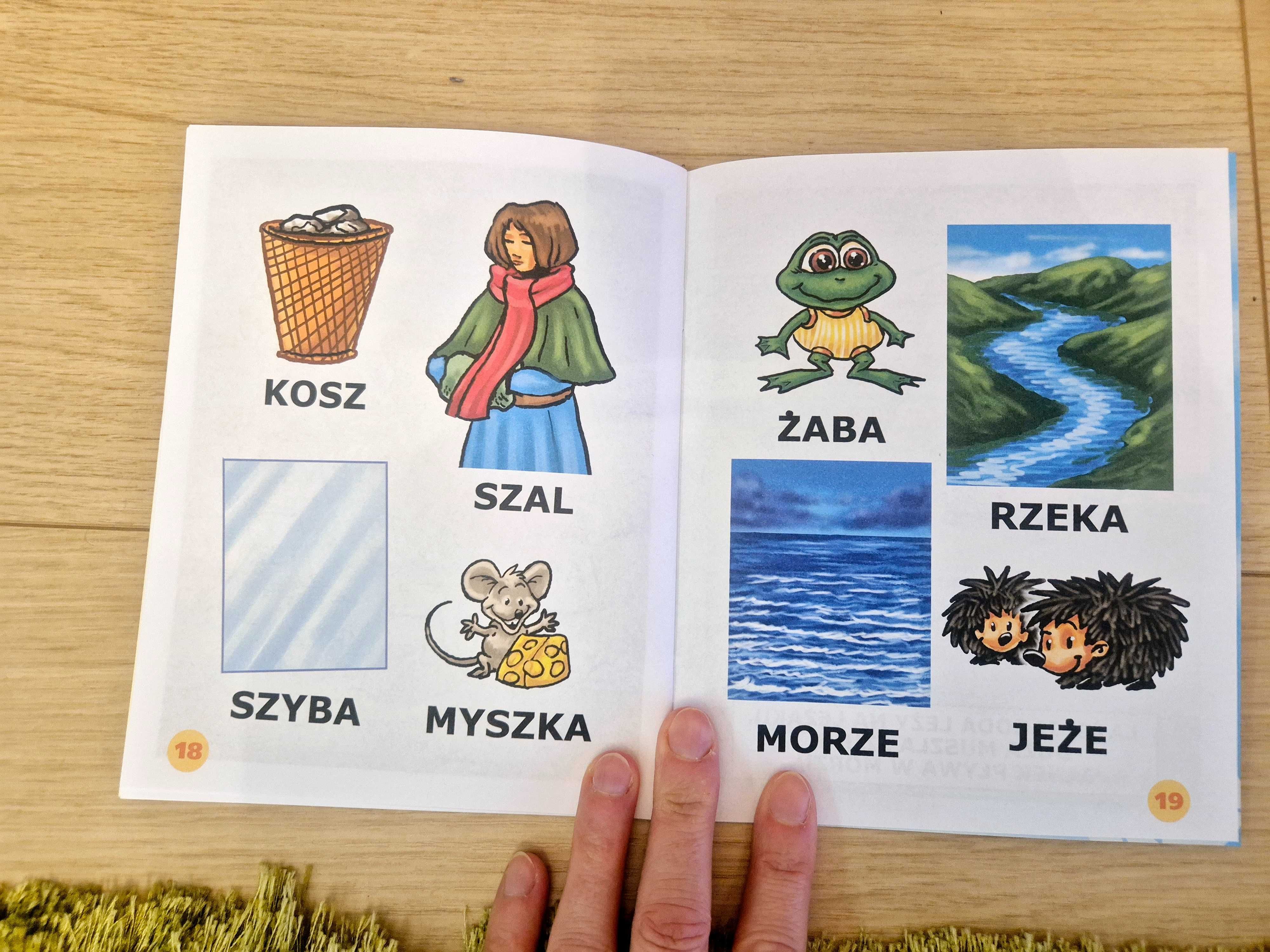 Seria logopedyczna Kocham czytać Zeszyt 10 ży