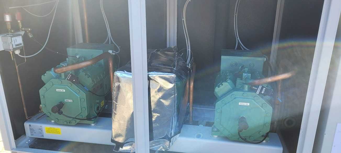 Agregat zestaw Sprężarek BITZER 4TES-8Y-40P 4CES-6.F1Y-40S + Skraplacz