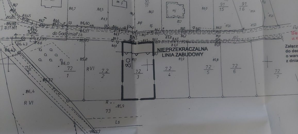 Działka 1220m2 Grzeczna Panna