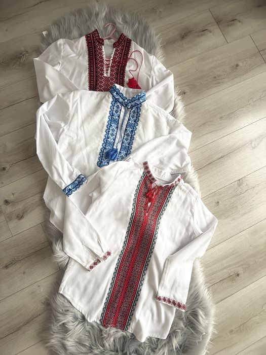 Вишиванка, вишита сорочка для хлопчика 8-10 років