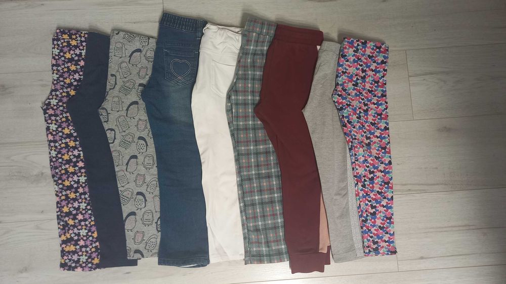 Ubranka dla dziewczynki/jesień 35 szt. - Rozm. 110 cm 4-5 lat