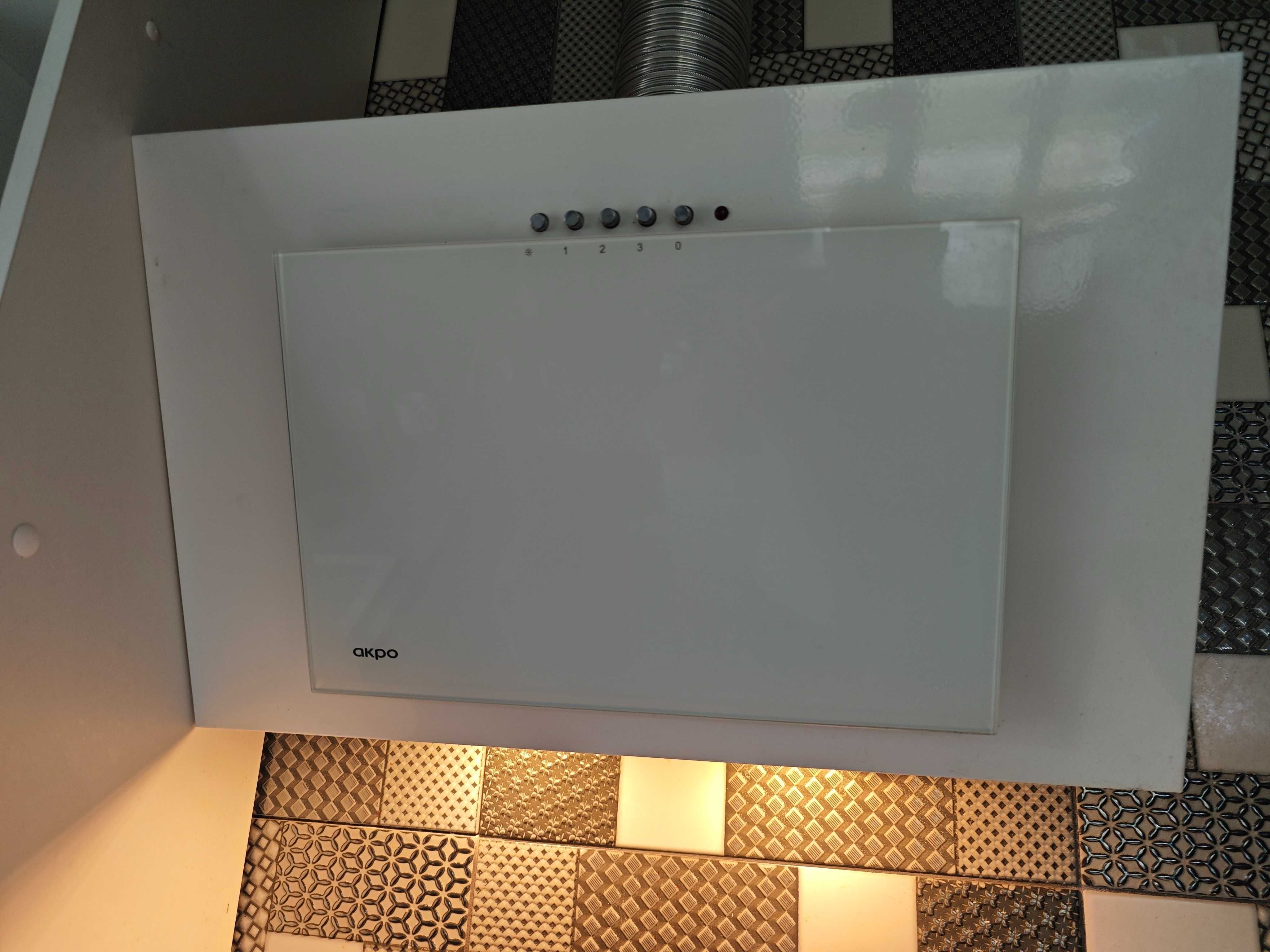 Okap AKPO WK-4 Nero 50 Biały 323.9m3/h 71dB klasa C.