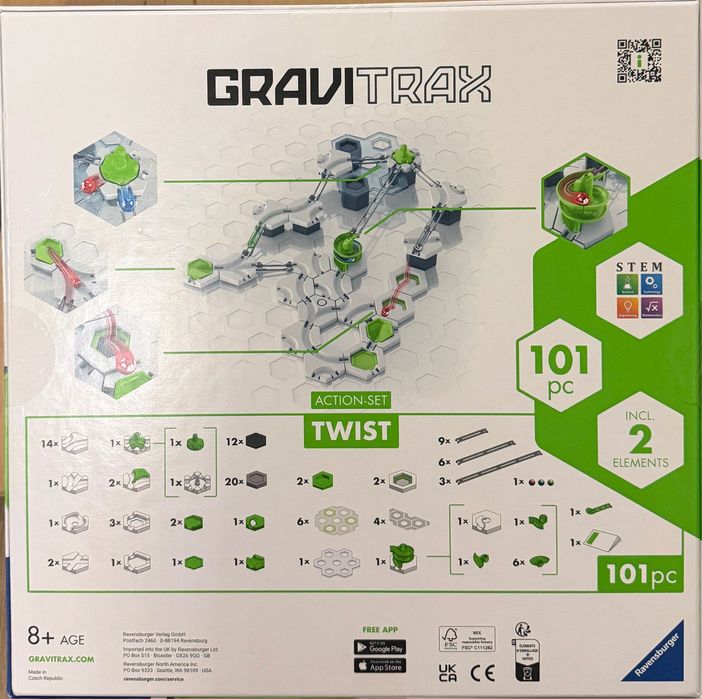 Gravitrax zestaw Action set Twist