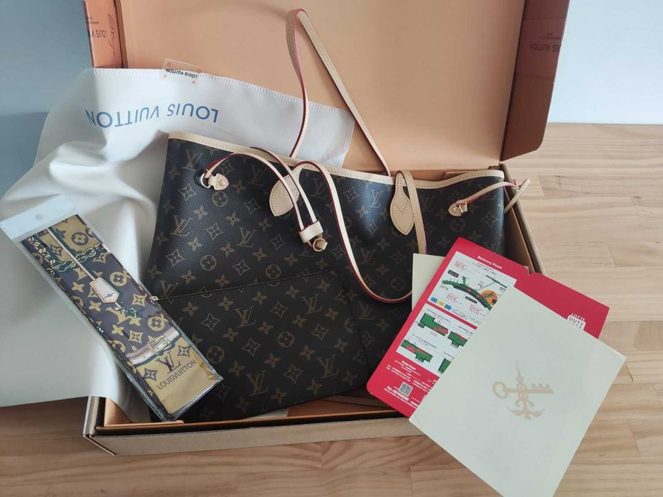 Torebka damska Neverfull Louis Vuitton od reki 94-32