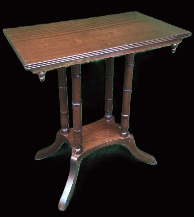 Mesa de apoio antiga, movel de encostar