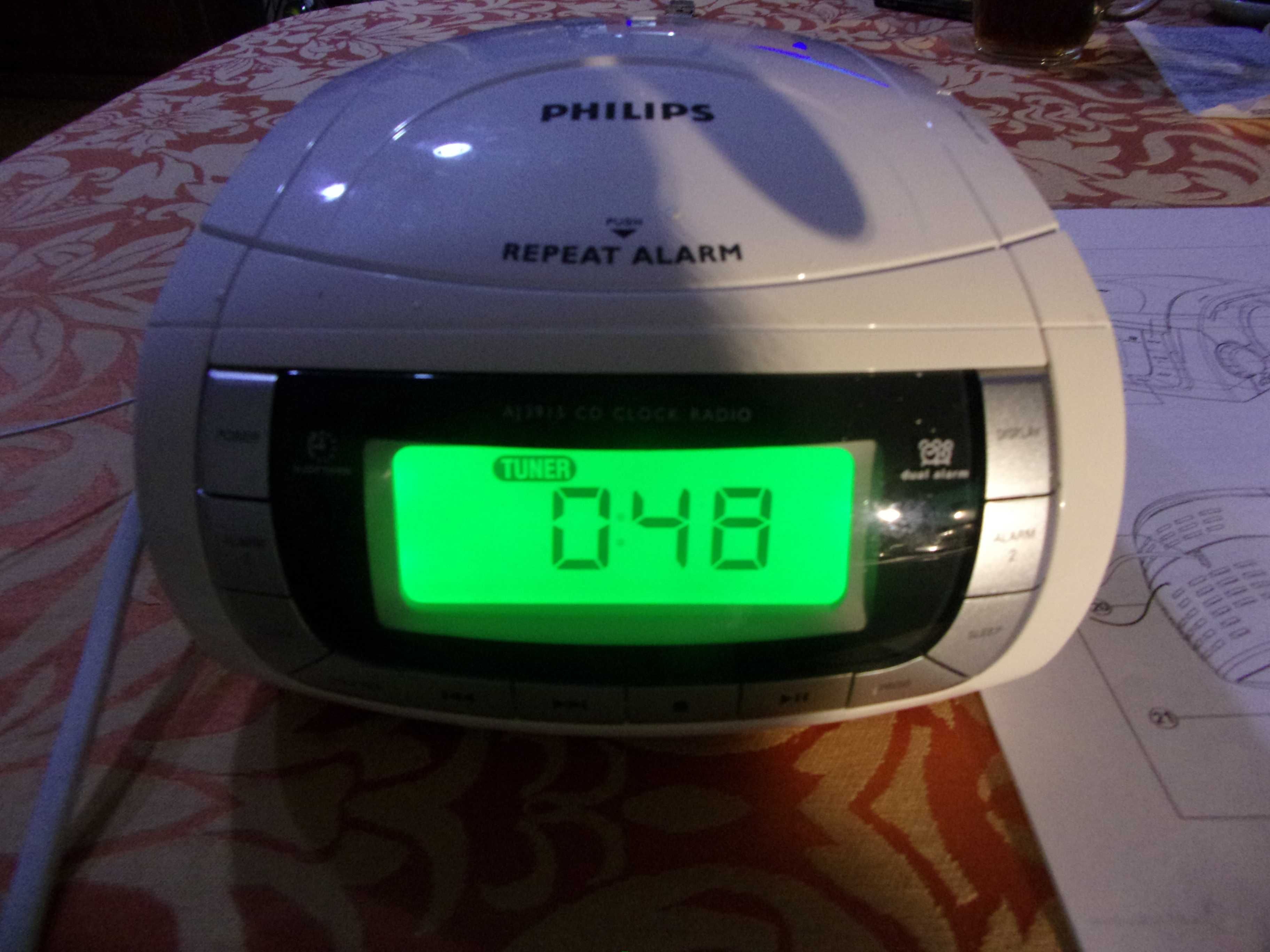 Radio odtwarzacz Philips AJ3915/05 CD clock - Super Stan