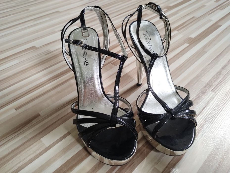 Sandały szpilki rozm. 37