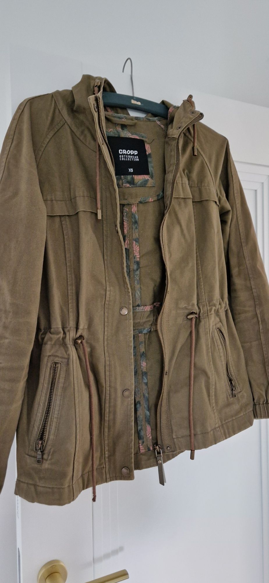 Kurtka parka zielona Cropp XS
