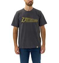 Koszulka Carhartt Heavyweight Saw Relaxed Fit Carbon Heather (m)