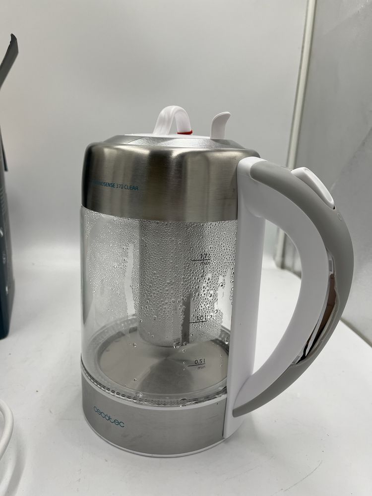 Czajnik elektryczny Cecotec ThermoSense 2200 W 1,7 l srebrny/szary