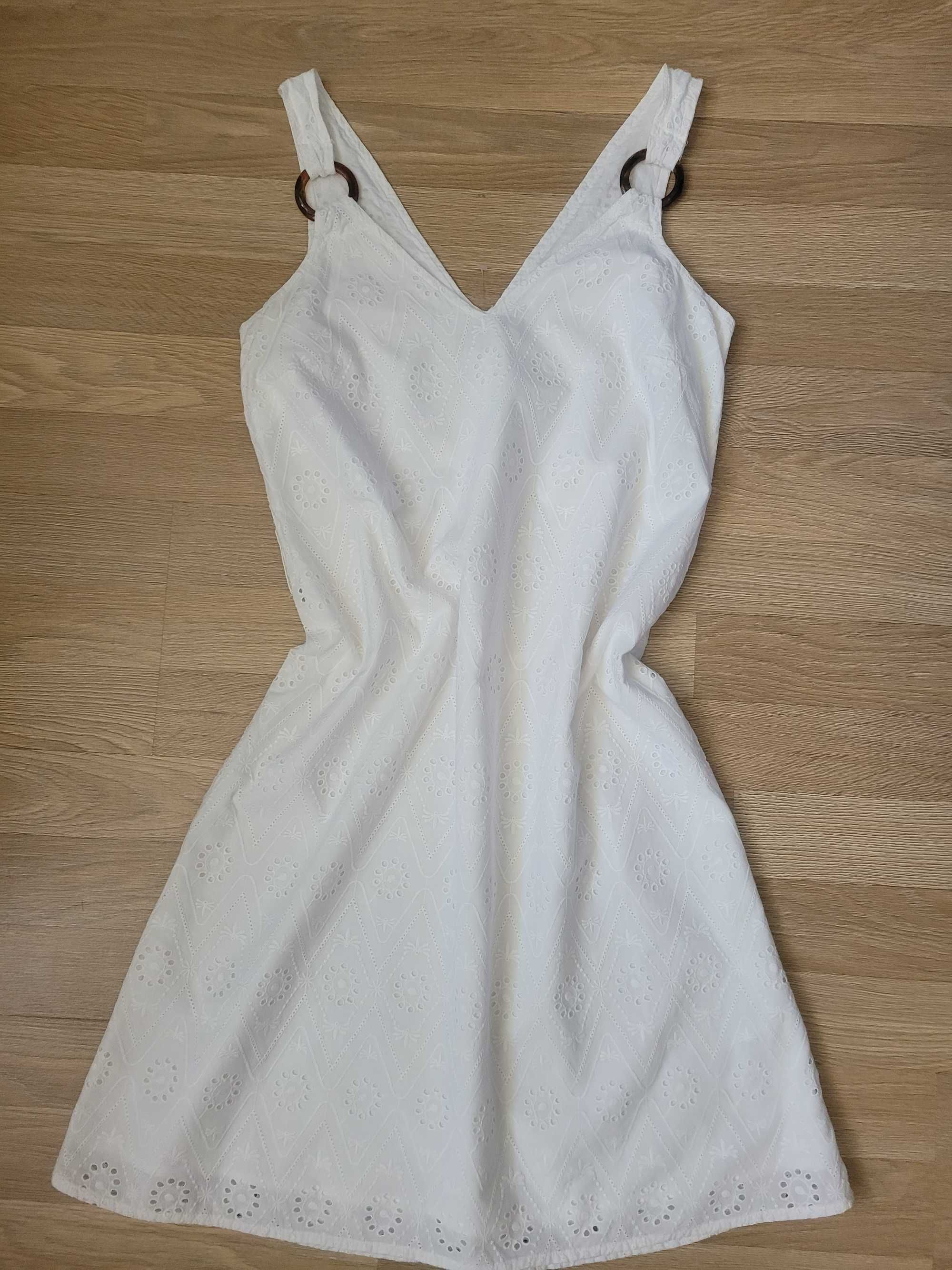 Продам летнее платье из прошвы, р.XS-S, F&F