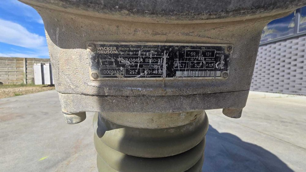 Zagęszczarka stopowa skoczek Wacker Neuson BS 50-2 Bomag Ammann