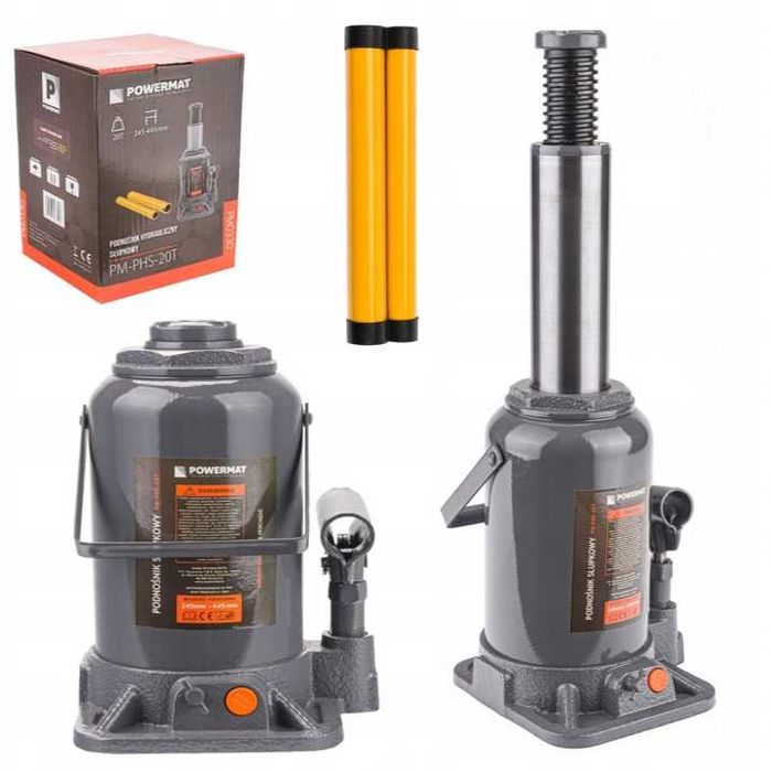 Podnośnik hydrauliczny słupkowy 20T lewarek butelkowy 20 ton