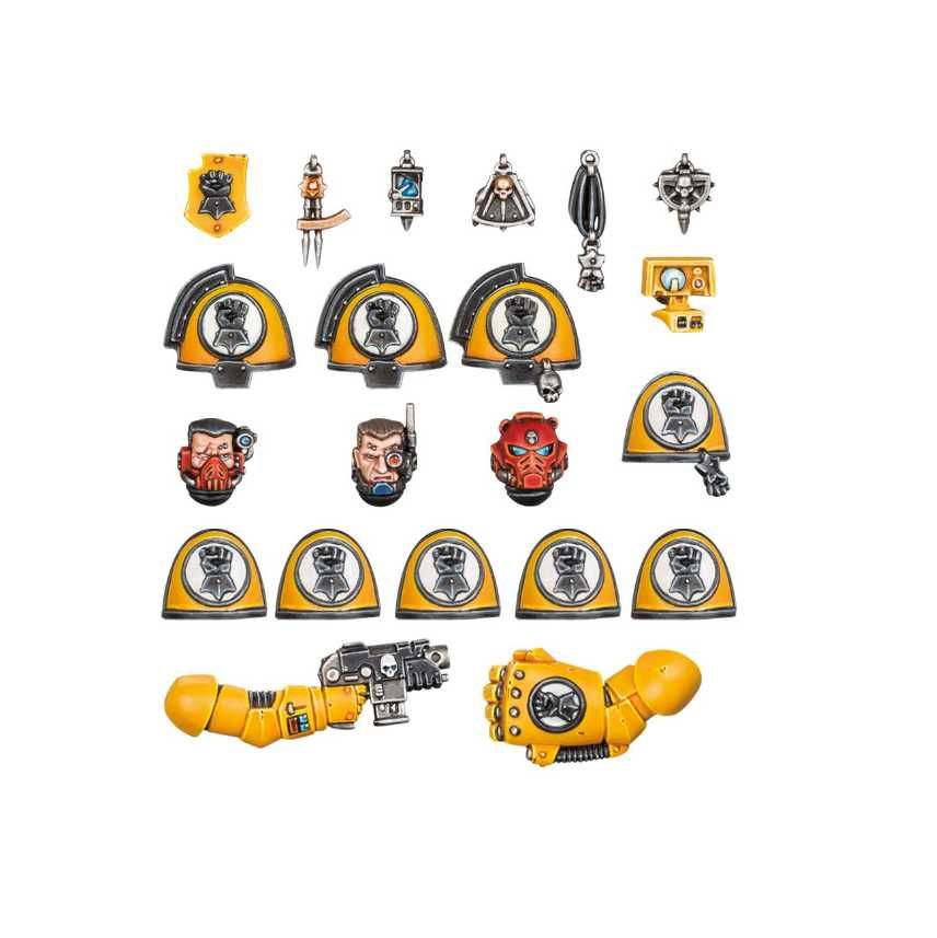 Warhammer 40000 Imperial Fists Primaris Upgrades