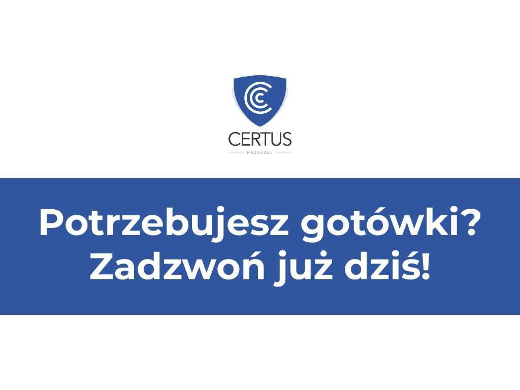 Ostróda - Potrzebujesz wsparcia finansowego? Odkryj Certus!