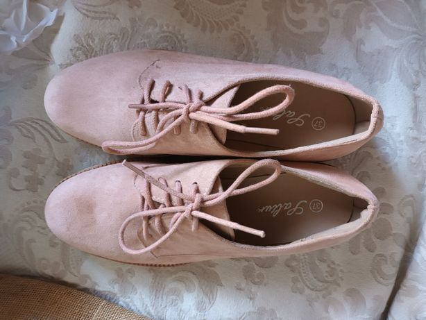 Sapatos oxford rosa